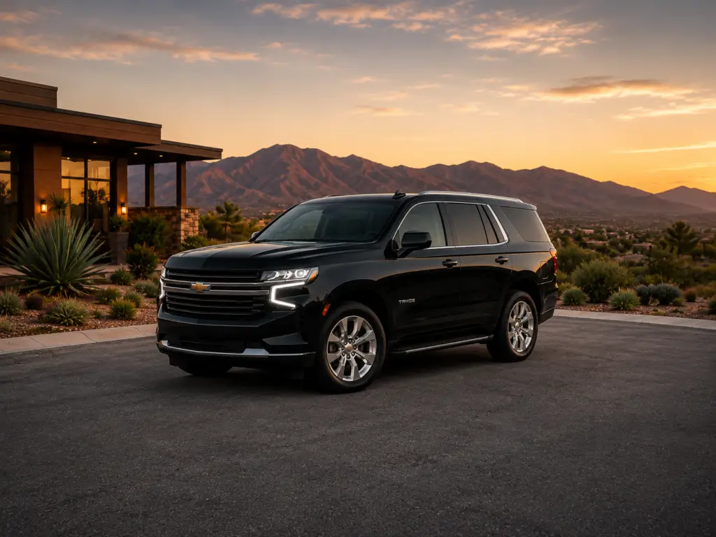 Chauffeur Service Santa Barbara – Chevy Tahoe Premium SUV transportation