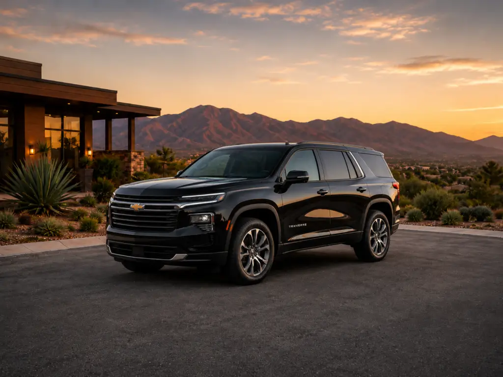 Chauffeur Service Santa Barbara – Chevy Traverse Premium SUV transportation